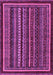 Southwestern Purple Country Rug, abs3611pur