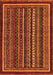 Southwestern Orange Country Rug, abs3611org