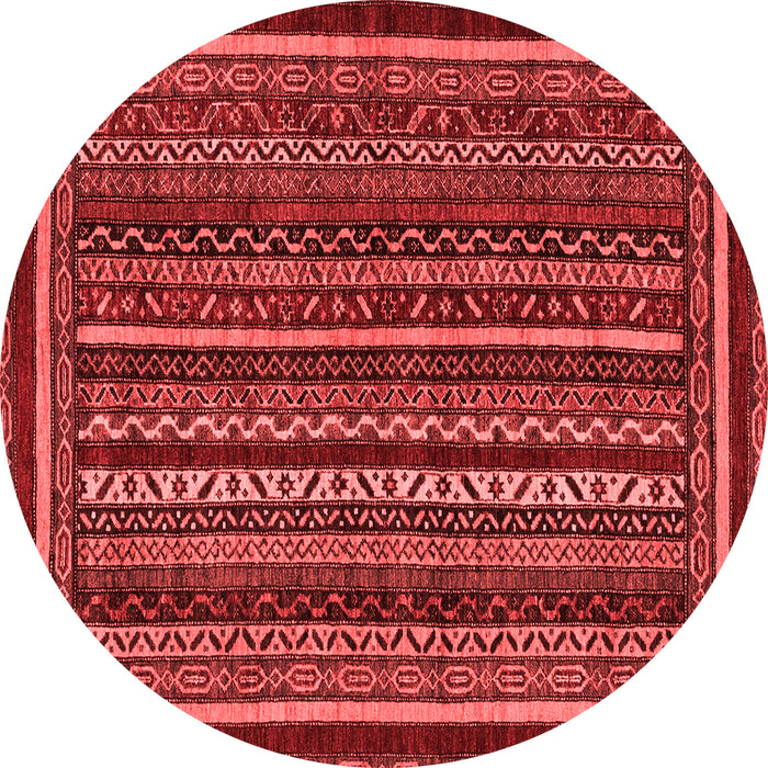 Machine Washable Southwestern Red Country Rug, wshabs3611red