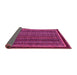 Sideview of Southwestern Pink Country Rug, abs3611pnk