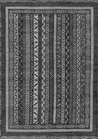 Southwestern Gray Country Rug, abs3611gry