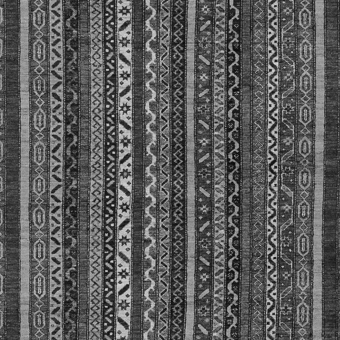 Machine Washable Southwestern Gray Country Rug, wshabs3611gry