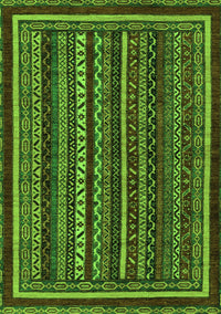 Southwestern Green Country Rug, abs3611grn