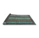 Sideview of Abstract Light Blue Modern Rug, abs3612lblu