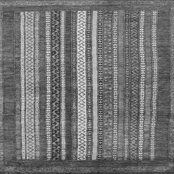 Square Abstract Gray Modern Rug, abs3612gry