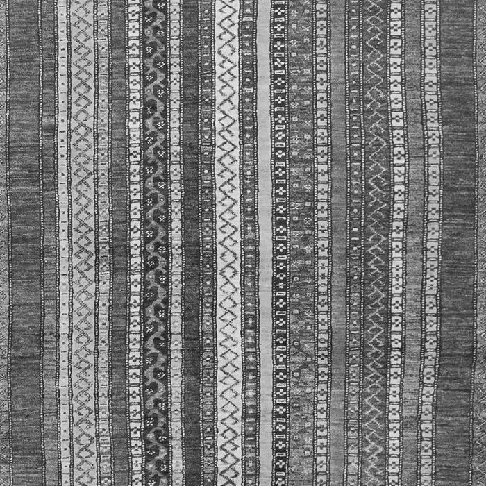 Machine Washable Abstract Gray Modern Rug, wshabs3612gry