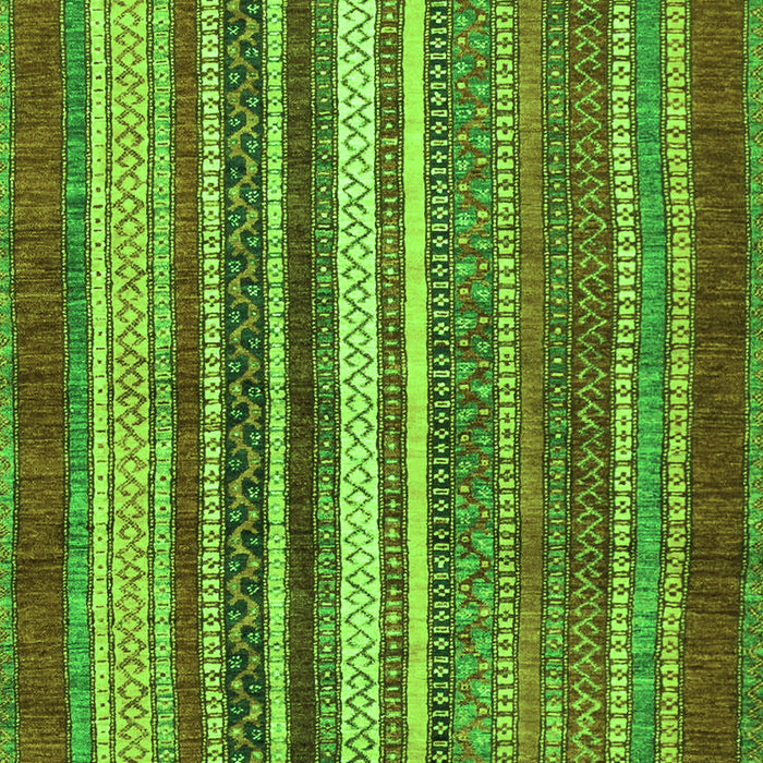 Machine Washable Abstract Green Modern Area Rugs, wshabs3612grn