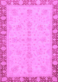 Abstract Purple Modern Rug, abs3613pur