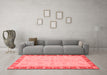 Modern Red Washable Rugs