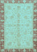 Machine Washable Abstract Light Blue Modern Rug, wshabs3613lblu