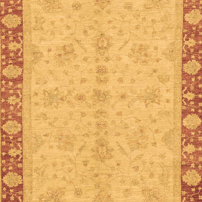 Machine Washable Abstract Brown Modern Rug, wshabs3613brn