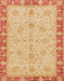 Abstract Orange Oriental Rug, abs3614