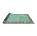 Sideview of Oriental Light Blue Traditional Rug, abs3614lblu