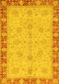 Oriental Yellow Traditional Rug, abs3614yw