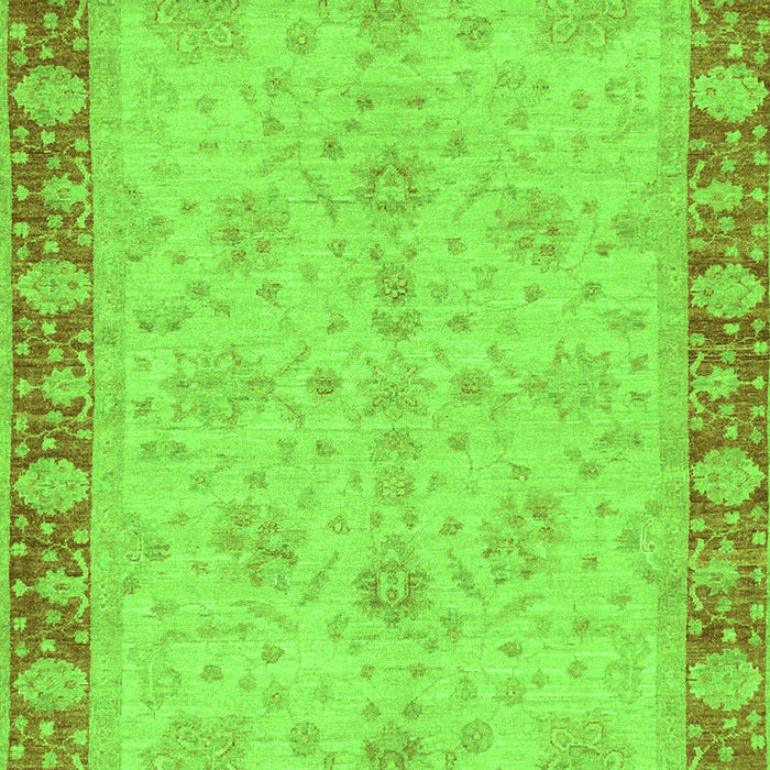 Oriental Green Traditional Rug, abs3614grn