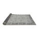 Sideview of Oriental Gray Traditional Rug, abs3614gry