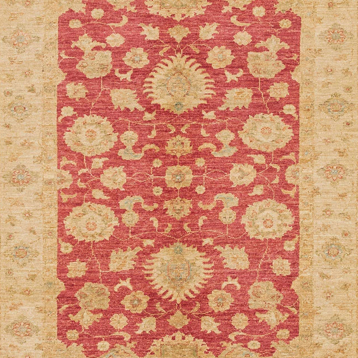 Machine Washable Abstract Bright Orange Rug, wshabs3615