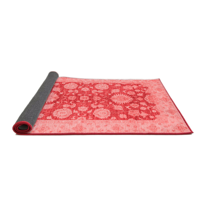 Abstract Red Modern Area Rugs