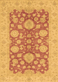 Abstract Brown Modern Rug, abs3615brn