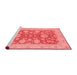 Modern Red Washable Rugs