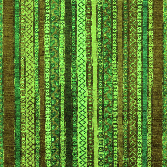 Machine Washable Abstract Green Modern Area Rugs, wshabs3616grn