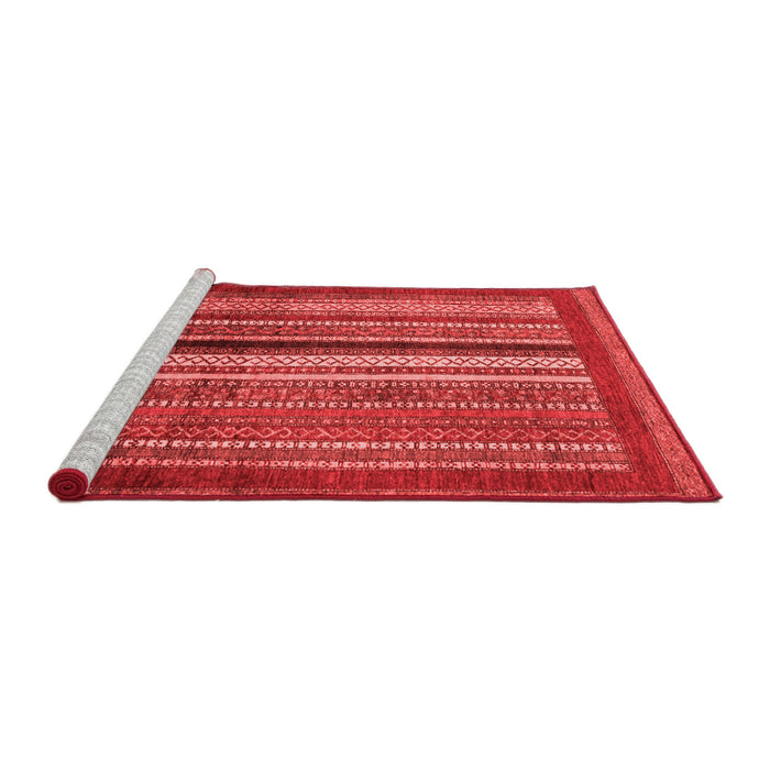 Modern Red Washable Rugs