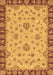 Machine Washable Abstract Brown Modern Rug, wshabs3618brn