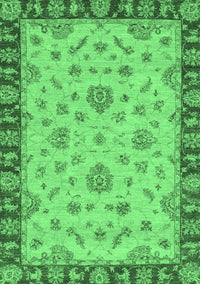 Abstract Emerald Green Modern Rug, abs3618emgrn