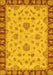 Abstract Yellow Modern Rug, abs3618yw