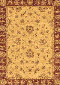 Abstract Brown Modern Rug, abs3618brn