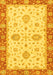 Oriental Yellow Traditional Rug, abs3619yw