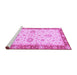 Sideview of Machine Washable Oriental Purple Traditional Area Rugs, wshabs3619pur