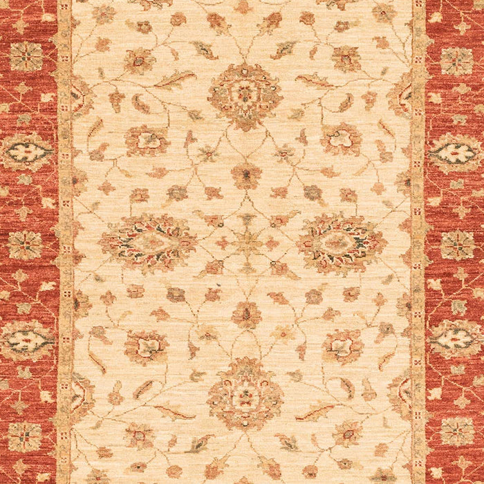 Machine Washable Abstract Mustard Yellow Rug, wshabs3619