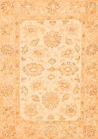 Oriental Orange Traditional Rug, abs361org