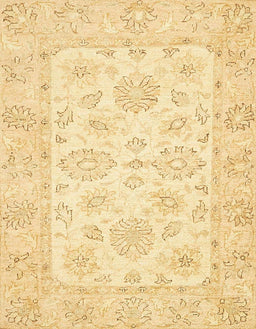 Machine Washable Abstract Orange Rug, wshabs361