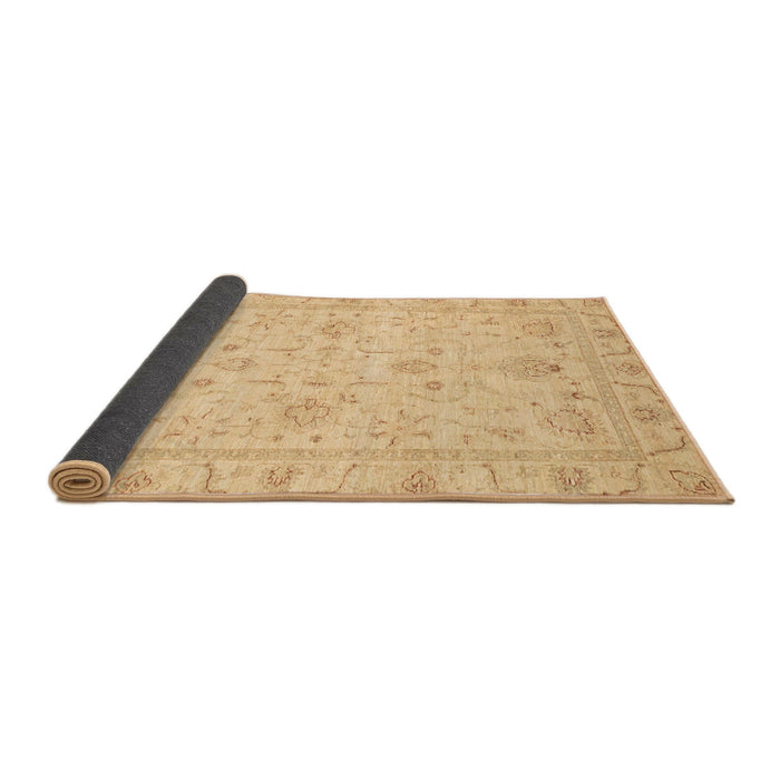 Sideview of Abstract Orange Oriental Rug, abs3620