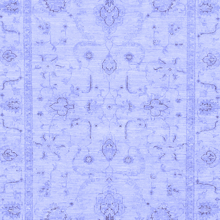 Machine Washable Oriental Blue Traditional Rug, wshabs3620blu