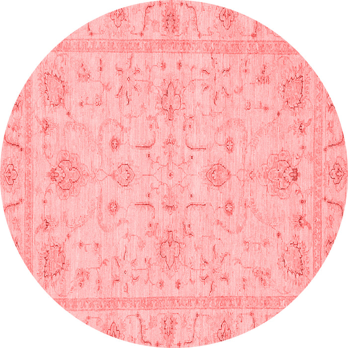 Machine Washable Oriental Red Traditional Rug, wshabs3620red