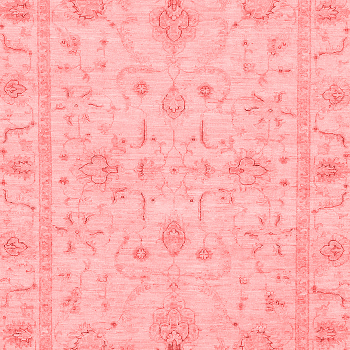 Machine Washable Oriental Red Traditional Rug, wshabs3620red