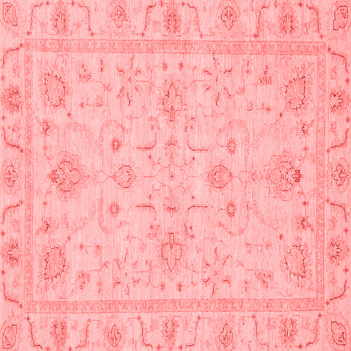 Machine Washable Oriental Red Traditional Rug, wshabs3620red