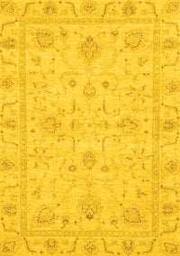 Oriental Yellow Traditional Rug, abs3620yw