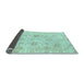 Sideview of Oriental Light Blue Traditional Rug, abs3621lblu