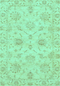 Oriental Turquoise Traditional Rug, abs3621turq