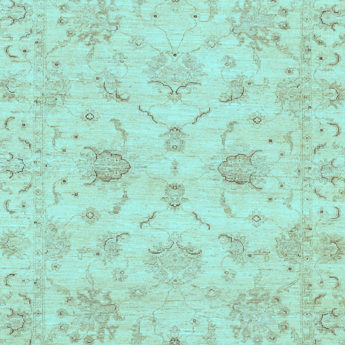 Oriental Light Blue Traditional Rug, abs3621lblu