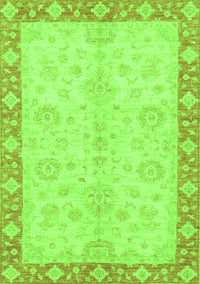 Abstract Green Modern Rug, abs3622grn