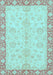 Abstract Light Blue Modern Rug, abs3622lblu