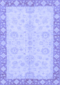 Abstract Blue Modern Rug, abs3622blu