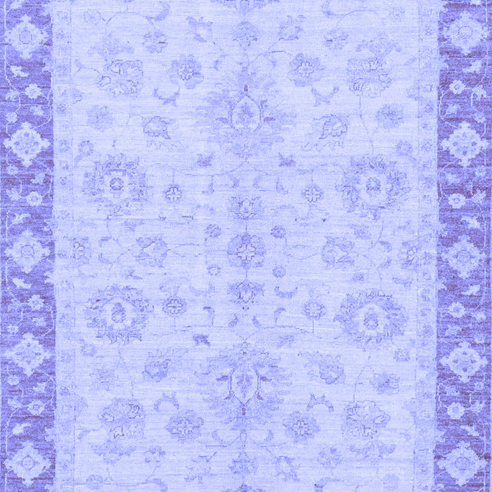 Abstract Blue Modern Rug, abs3622blu