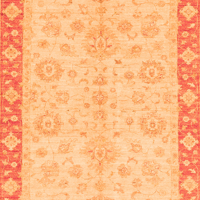 Abstract Orange Modern Rug, abs3622org
