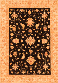 Oriental Orange Traditional Rug, abs3623org